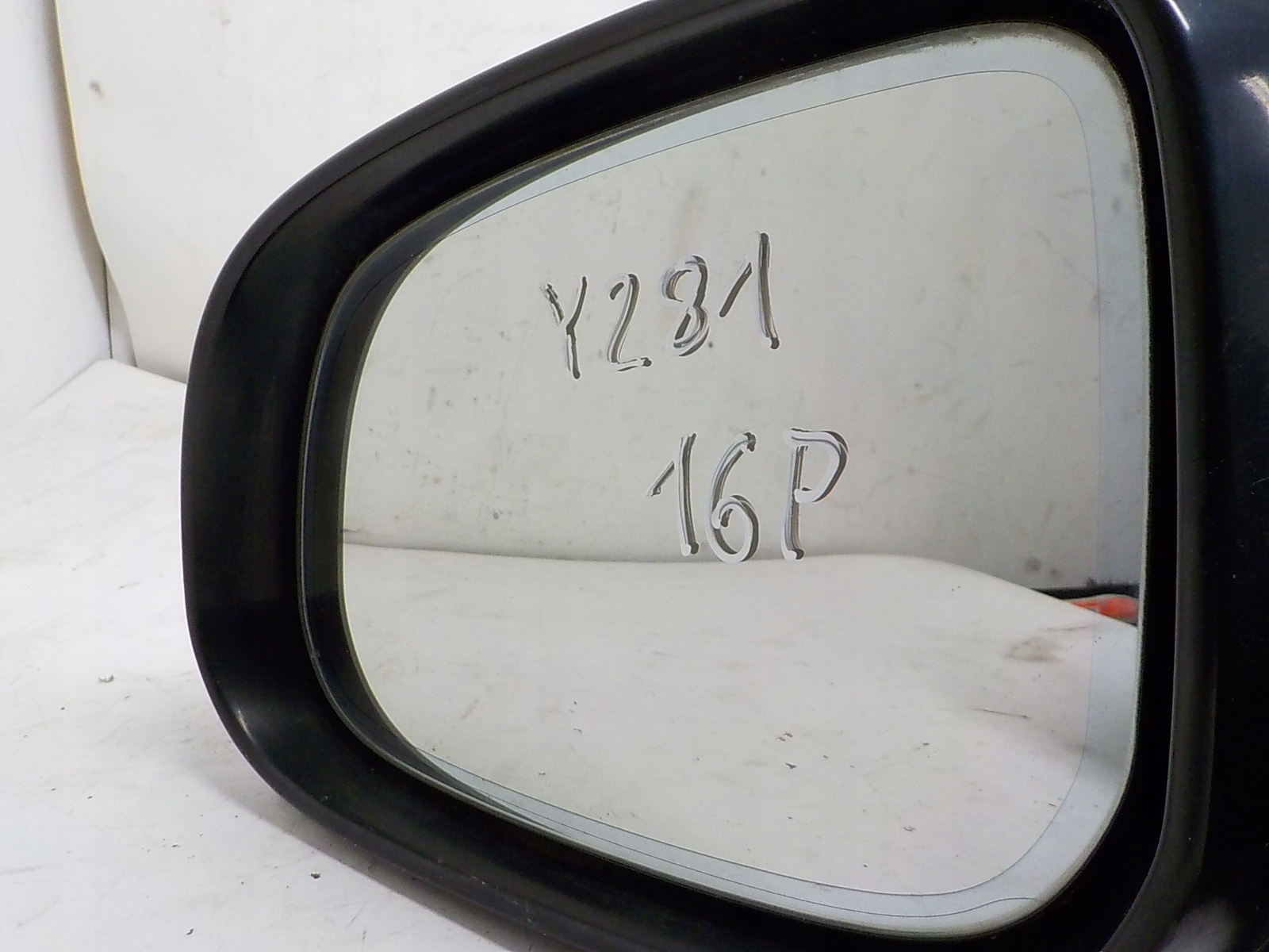 JAGUAR XF X250 mirror exterior left 16 PIN vertical