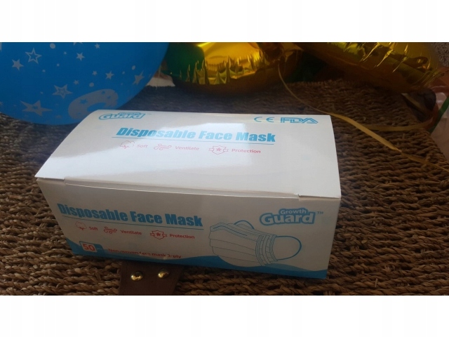 MASKA NA TWARZ MASECZKA OCHRONNA 3 warstowa NOSEK Płeć produkt uniseks