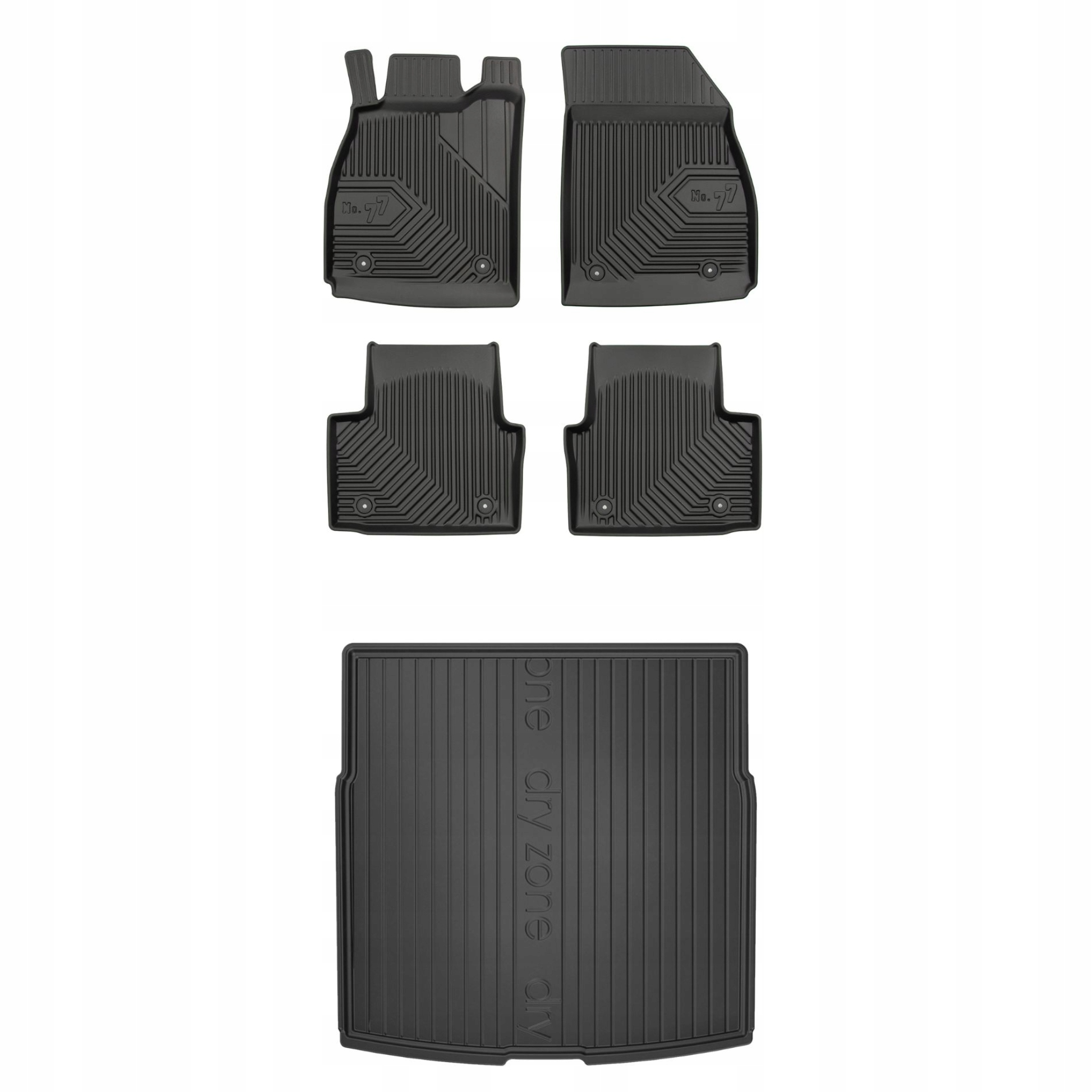 Sada gumových kobercov a rohoží pre Opel Insignia A