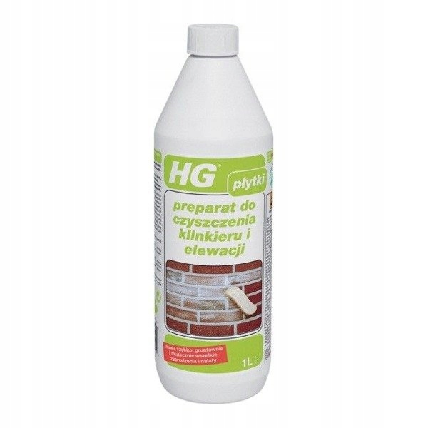 

Hg preparat do czyszczenia elewacji i klinkieru 1L