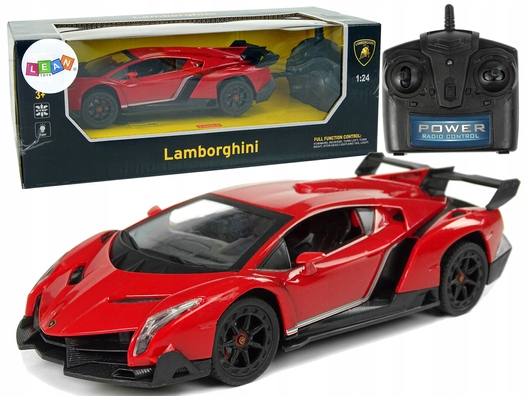 

Auto Sportowe R/c 1:24 Lamborghini Veneno Czerwone