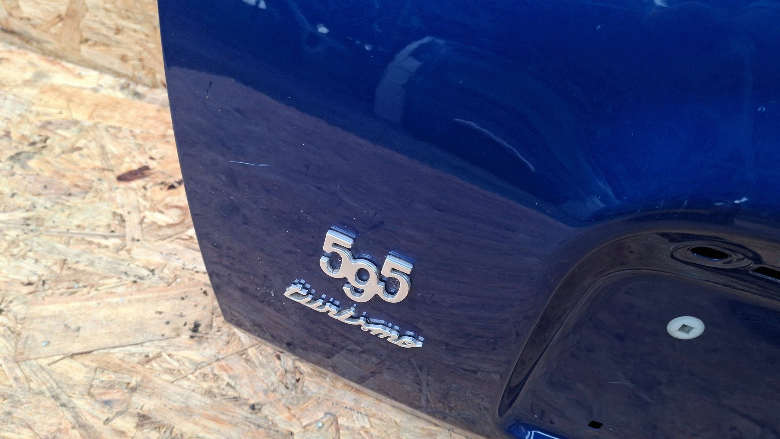 trunk door boot FIAT 500 2007