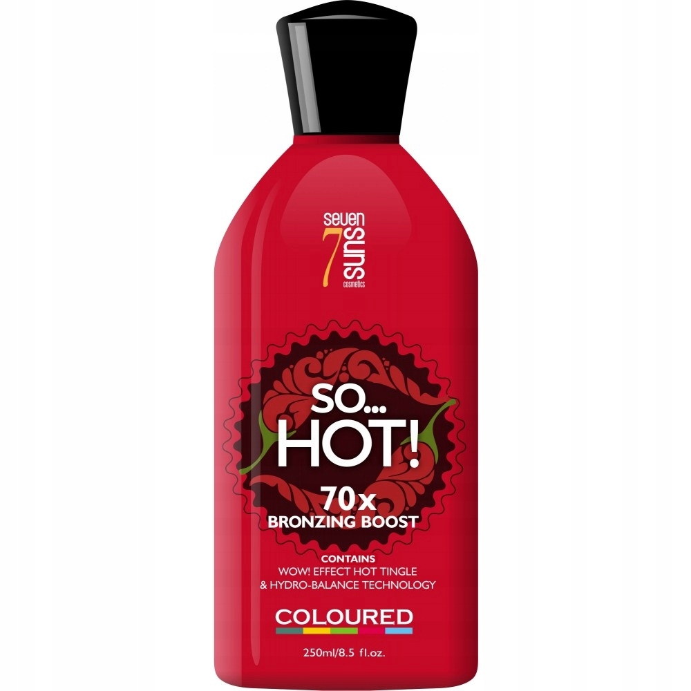 7suns so Hot! Kosmetika na opalování Solarium 250 ml