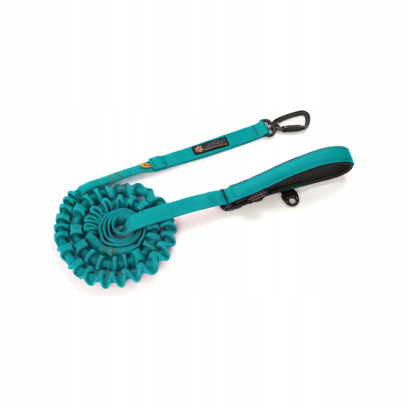 Levně Vodítko pro psa s tlumičem JoQu Ultra Strong Runners tyrkysová