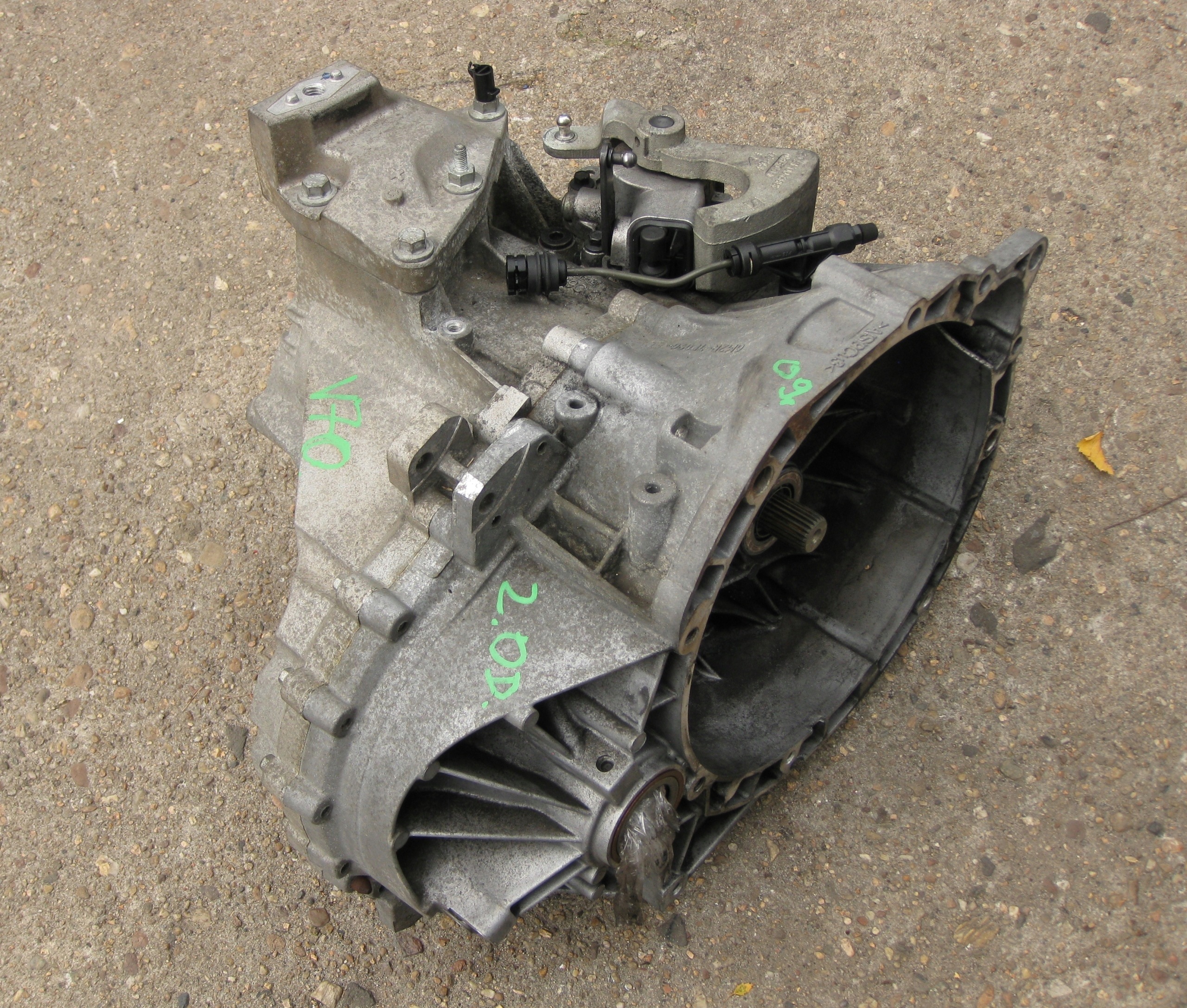 VOLVO V70 2.0 D 09R gearbox, manual 8G9R7002RC