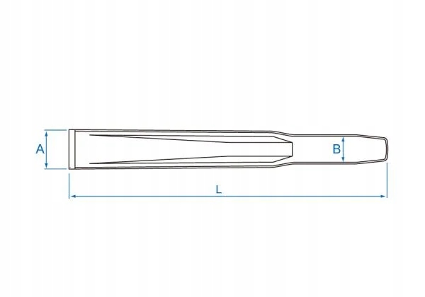 PRZECINAK PROFILOWANY, DO ELEMENTÓW METALOWYCH 29m Marka King Tony