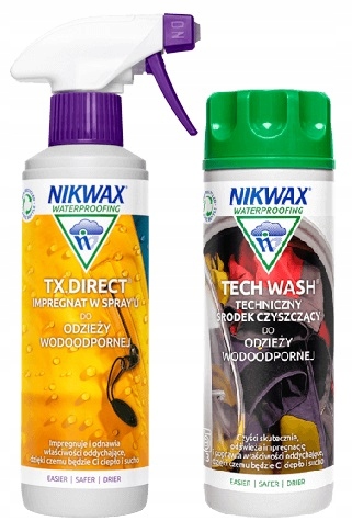 

Nikwax Tech Wash 300ml Tx. Direct Spray On 300ml