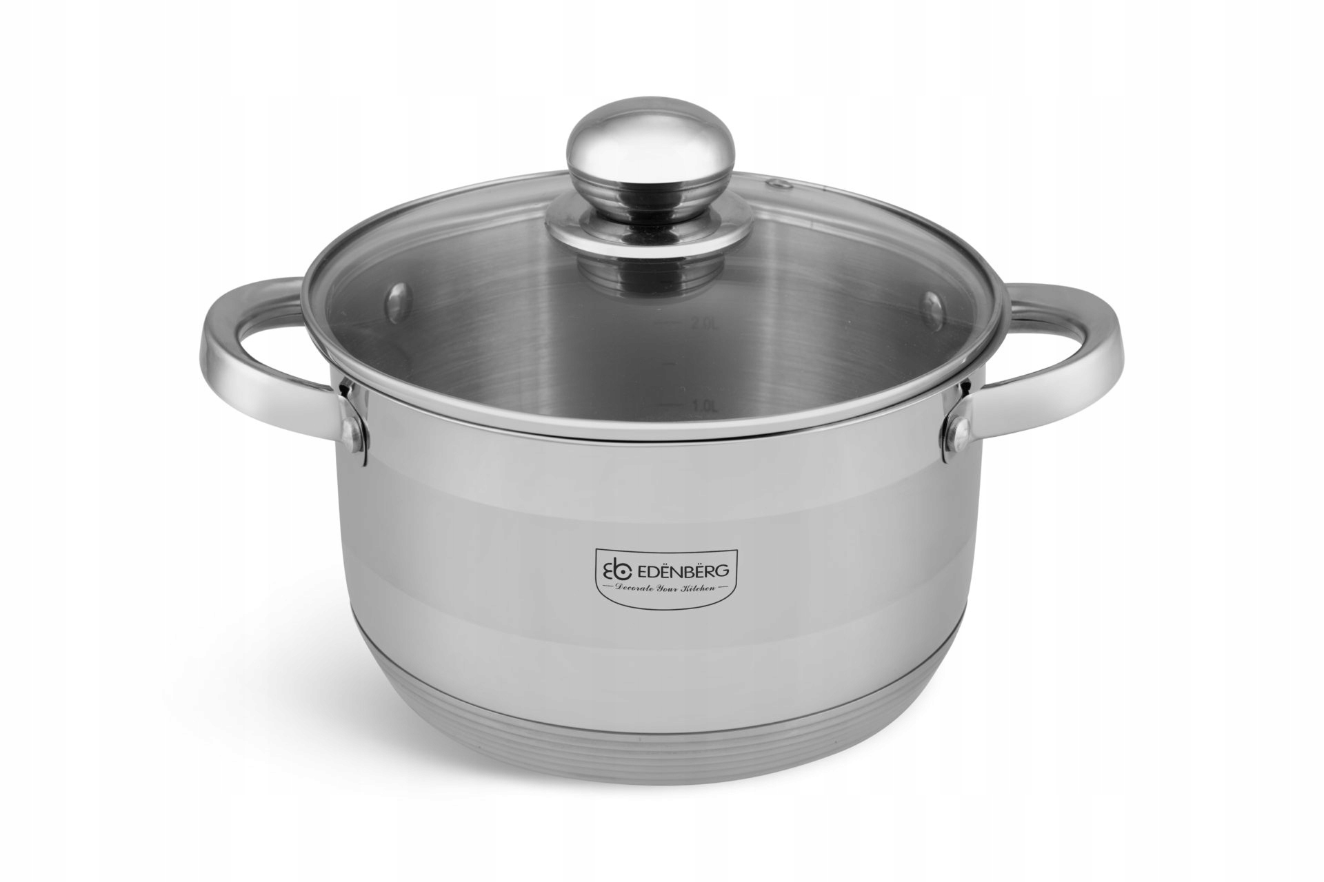 

Garnek Stalowy Edenberg 20 cm 3,6 L Indukcja