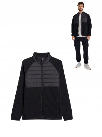 Pánská Flísová Mikina 4F Se Stojáčkem Kolekce