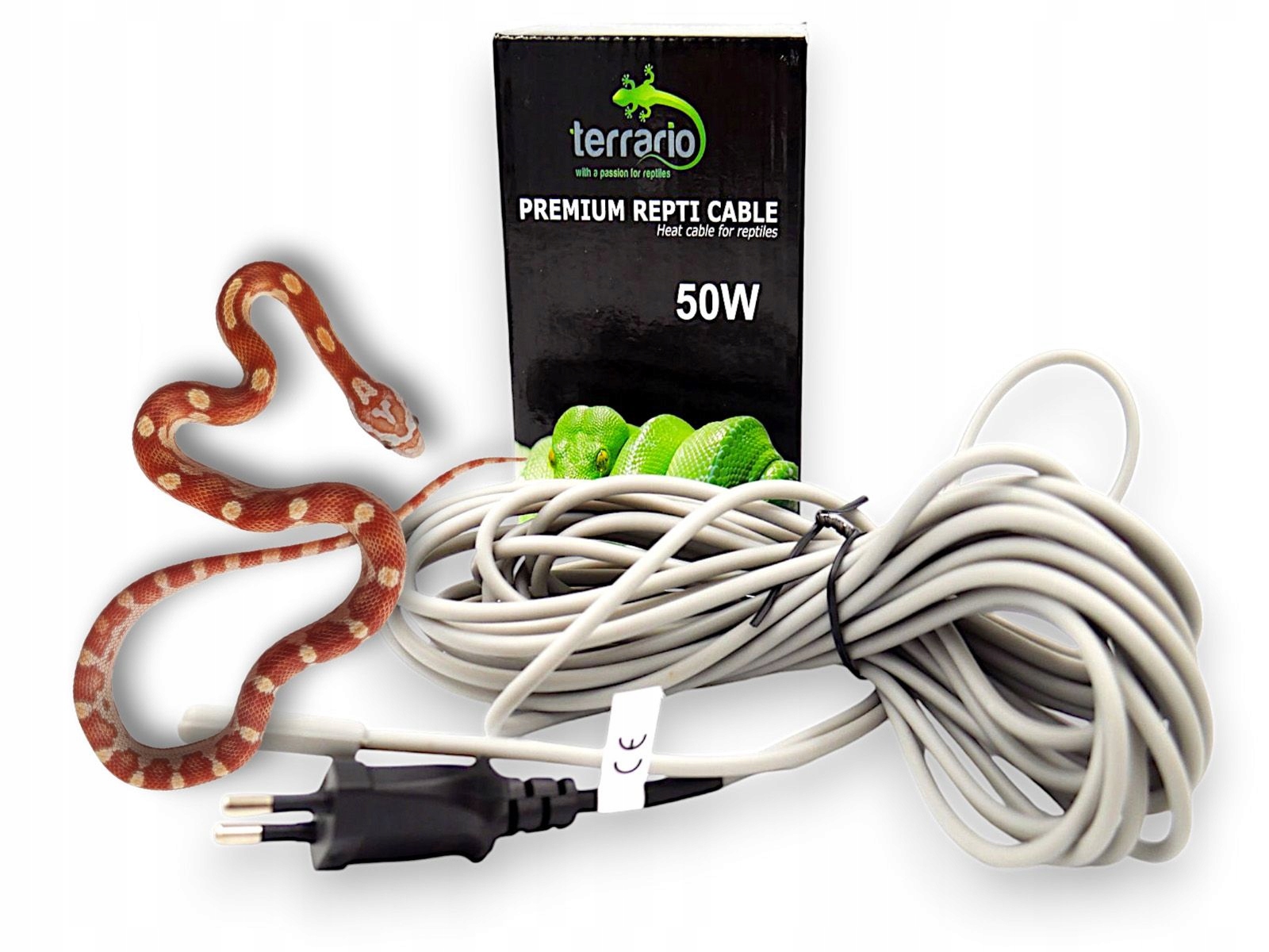 Levně Topný kabel pro ptáčka 50W 8,5m Terrario