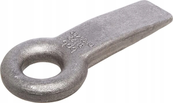 Ucho úchytu pro svařování 65 x 28 mm Ø 50 mm BE6528