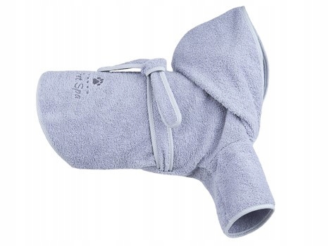 Levně Amiplay Župan Pro Psa Spa 30 CM Šedý