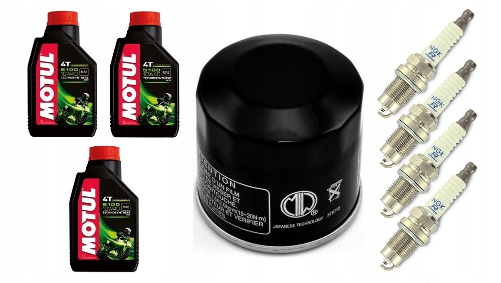 HONDA CBR 600 RR C-ABS 09-14 olej filtr świece