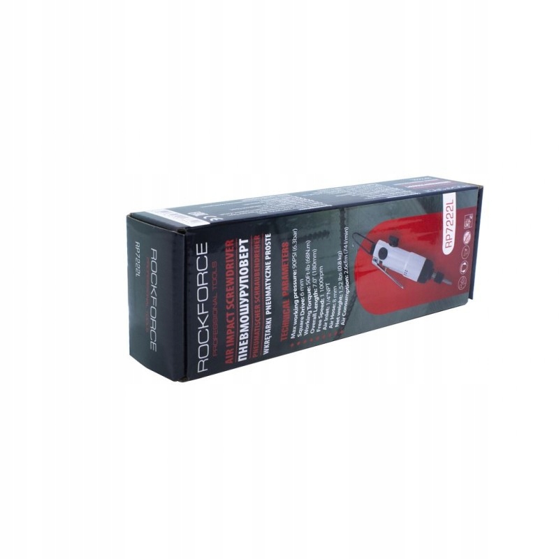 Прямая пневматическая отвертка 6.3 bar