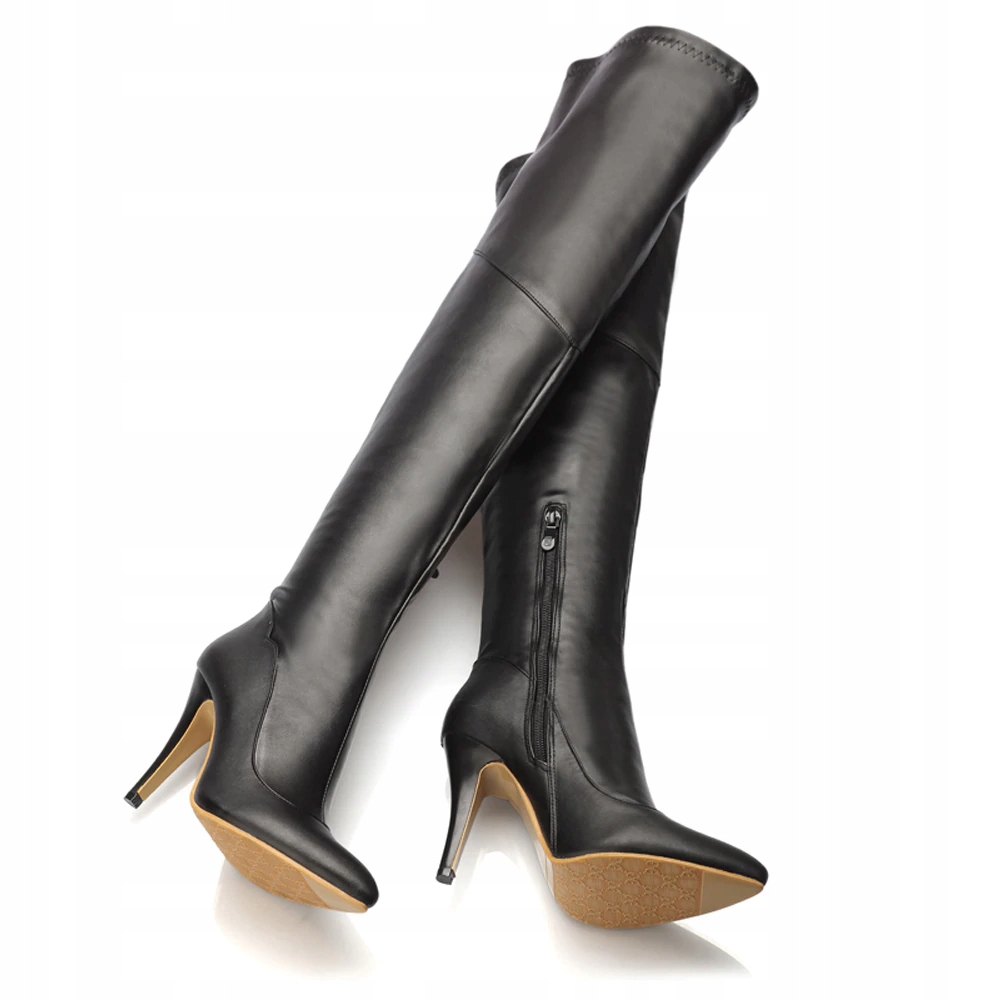 KOZAKI NA SZPILCE DAMSKIE AS1858