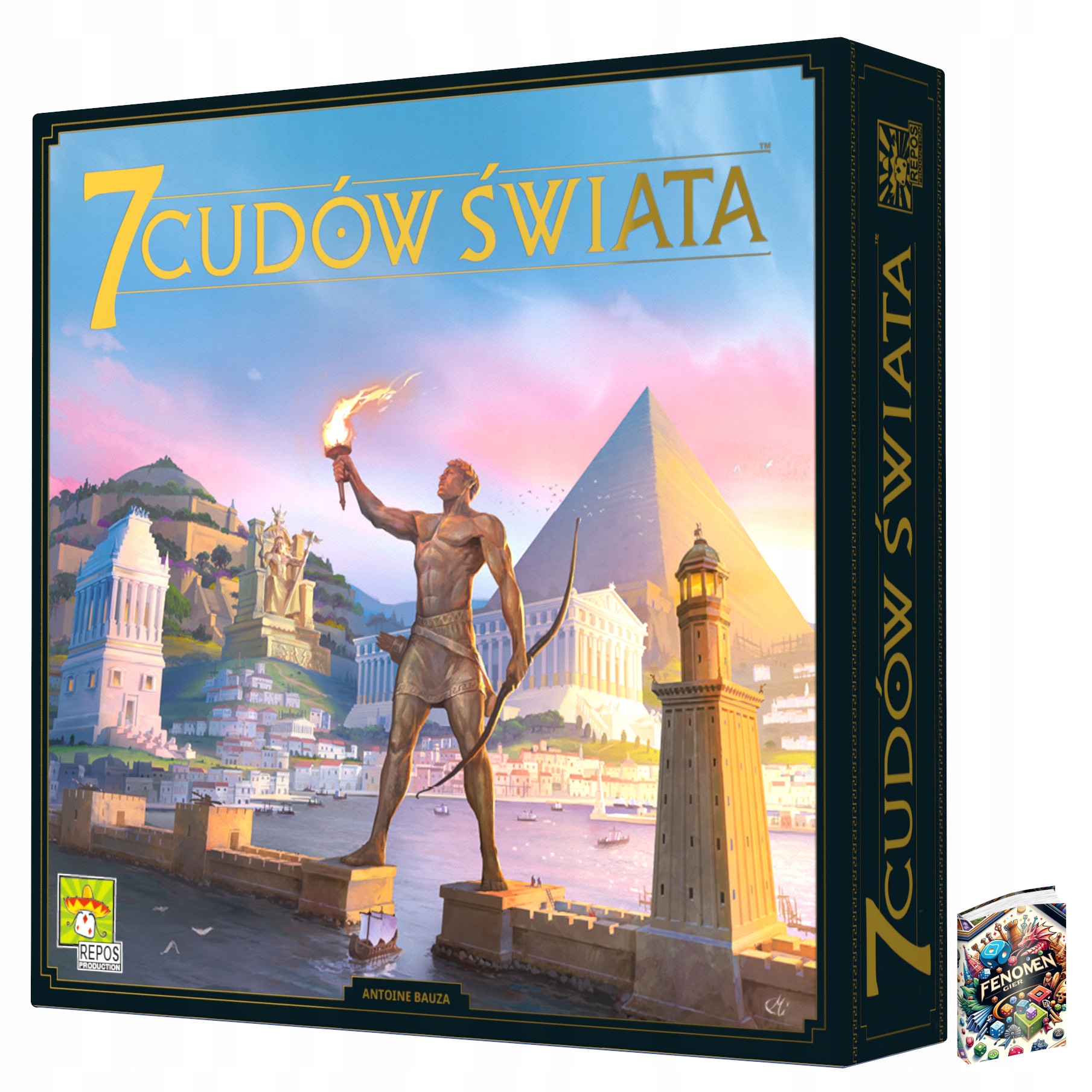 7 Cudów Świata (nowa edycja) gra strategiczna książka, 3-7 os, wiek 10+