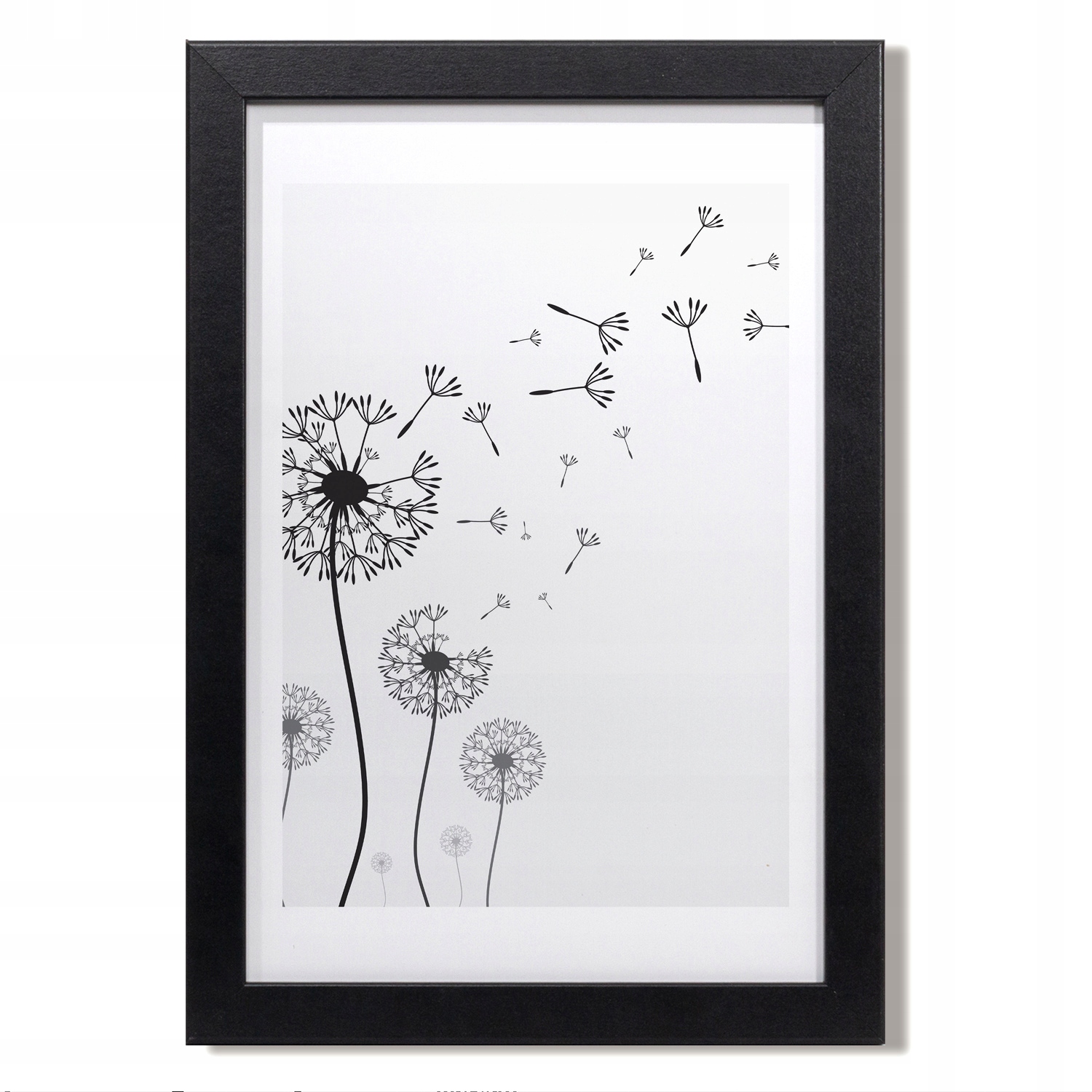 

Obraz w ramie na ścianę Dmuchawce grafika 20x30