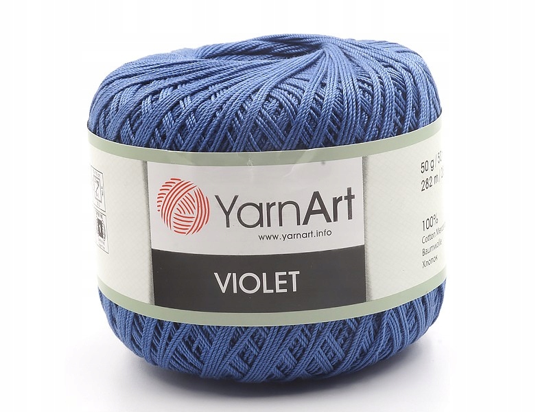 Kordonek Violet YarnArt 0154 niebieski ciemny