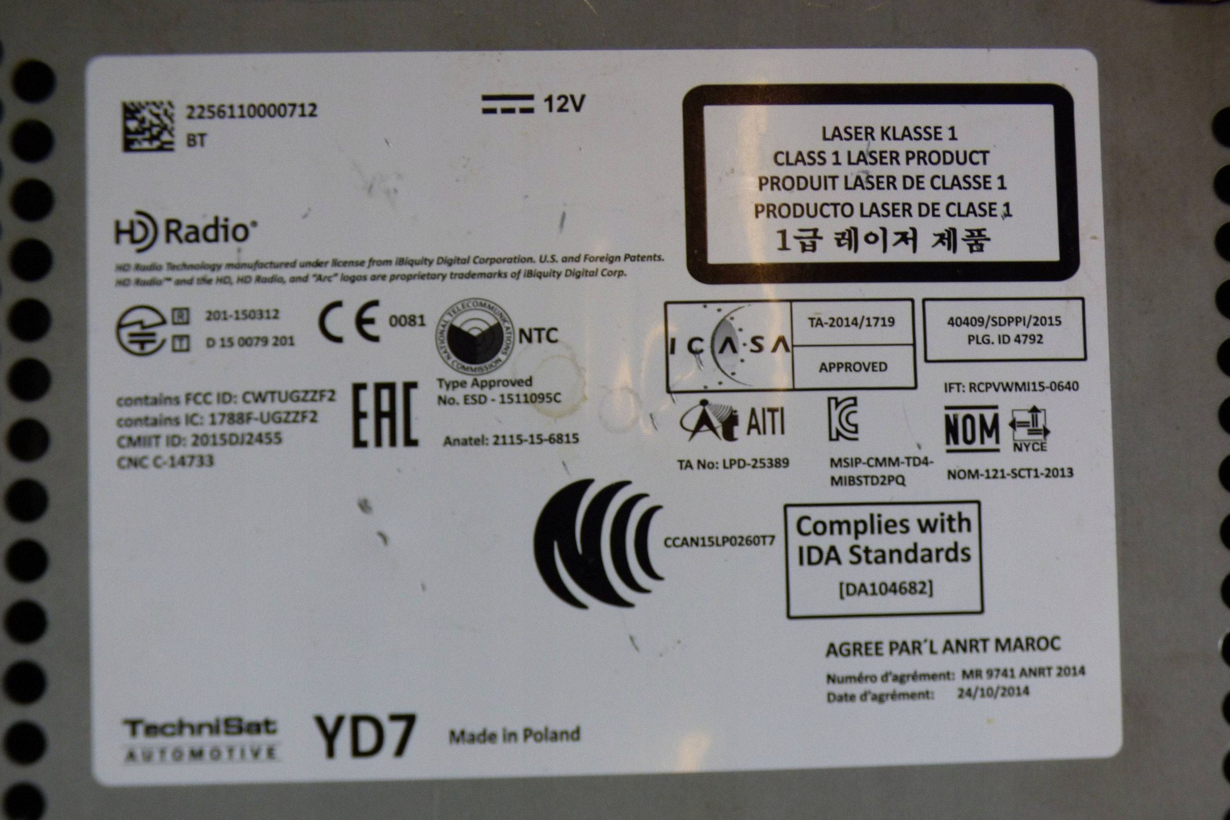 radio 5L0035200B st.ottimo stato Skoda Yeti