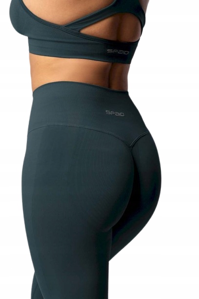 Spaio Damskie legginsy sportowe Fitness Flex Innergy 2.0 ciemnobłękitne S