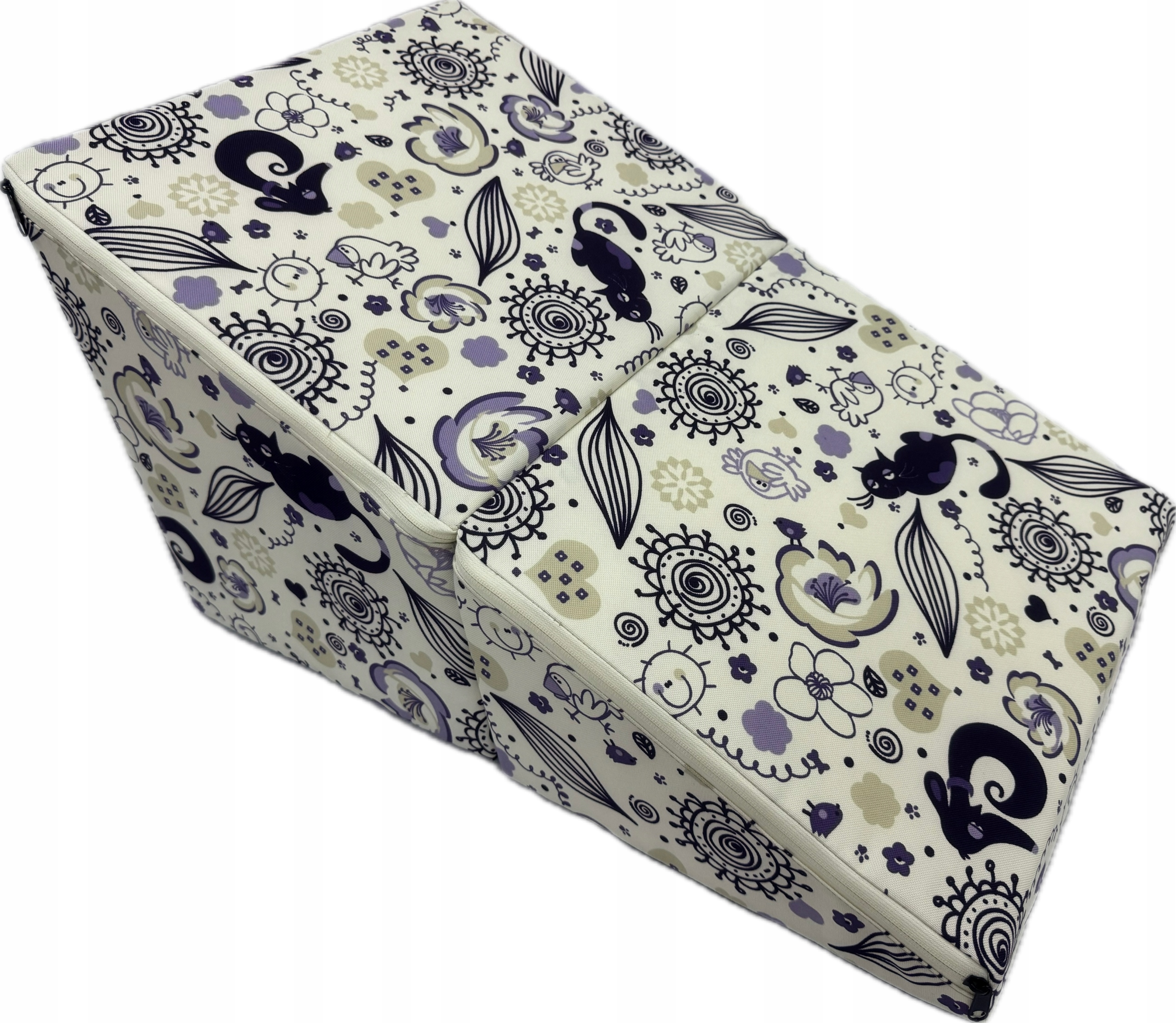 Schody plošina pro psa kočku 2v1 Taburet rampa