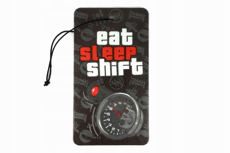 

Zawieszka zapachowa do samochodu Eat Sleep Shift