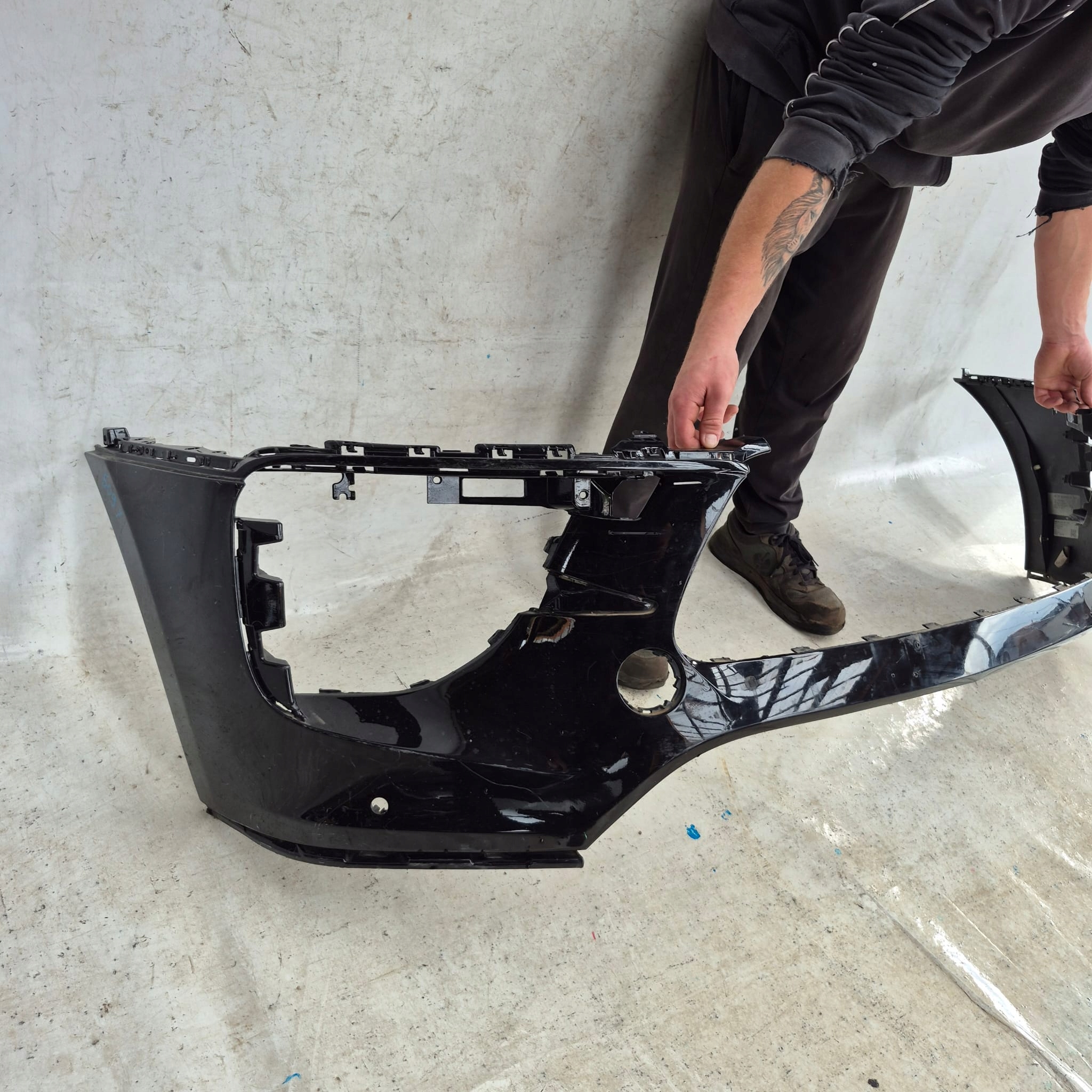 PORSCHE MACAN 95B LIFT GTS 19- bumper front front 95B807221AC