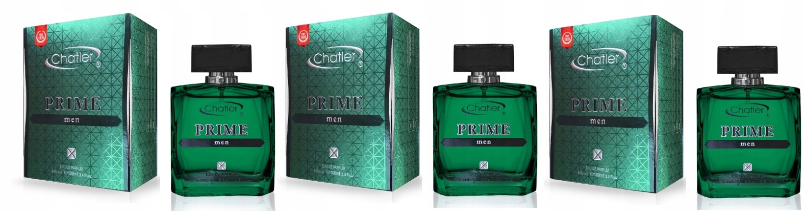 Chatler Prime For Men 3x100 ml parfémovaná voda