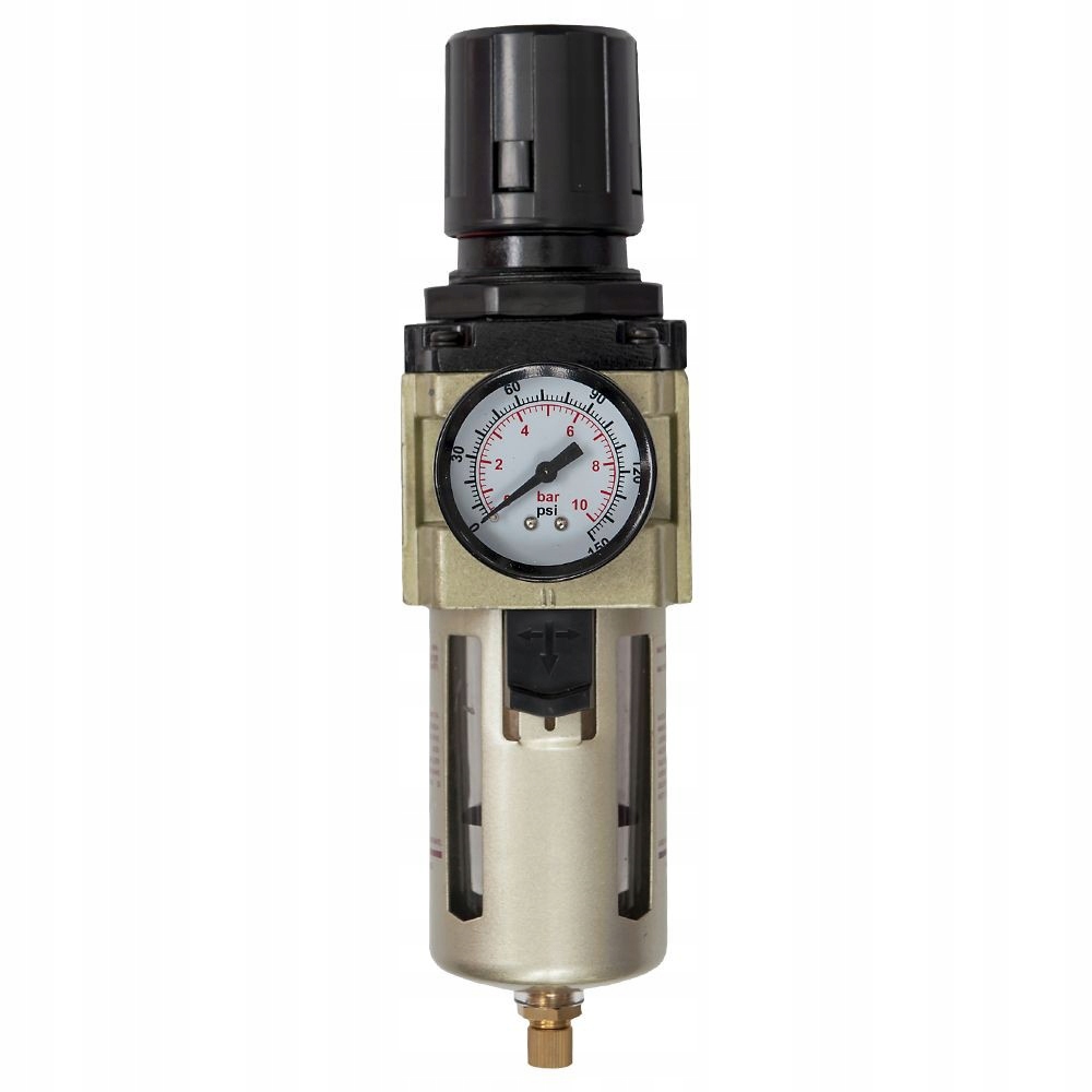 Airpress Filtr powietrza z reduktorem 1/2 odwadniacz odolejacz reduktor EAN (GTIN) 8712418038798