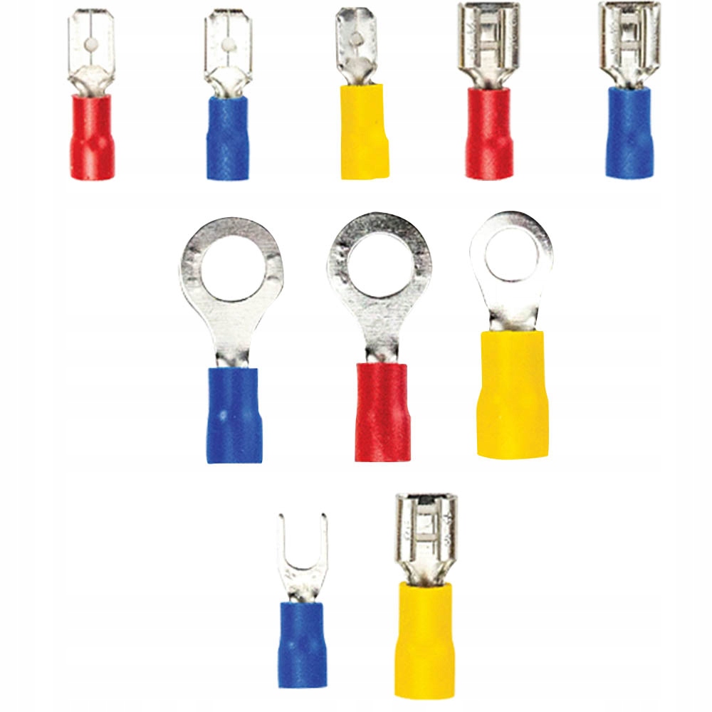 TULEJKI ZACISKOWE DO PRZEWODÓW IZOLOWANE ZESTAW 100 SZT TULEJKA 0.5-2.5 Waga produktu z opakowaniem jednostkowym 0.088 kg