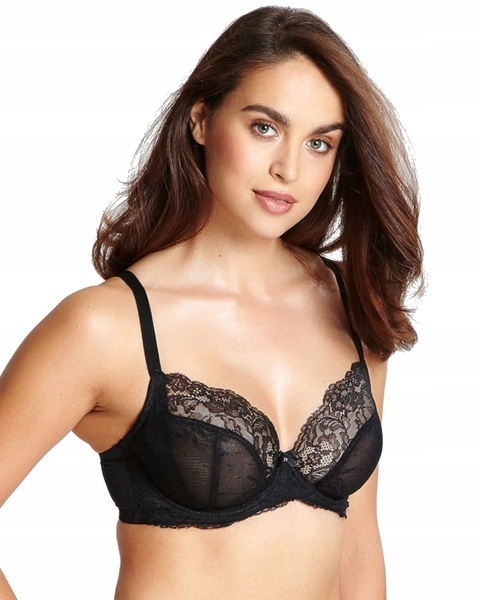 Ana podprsenka plunge černá 80I