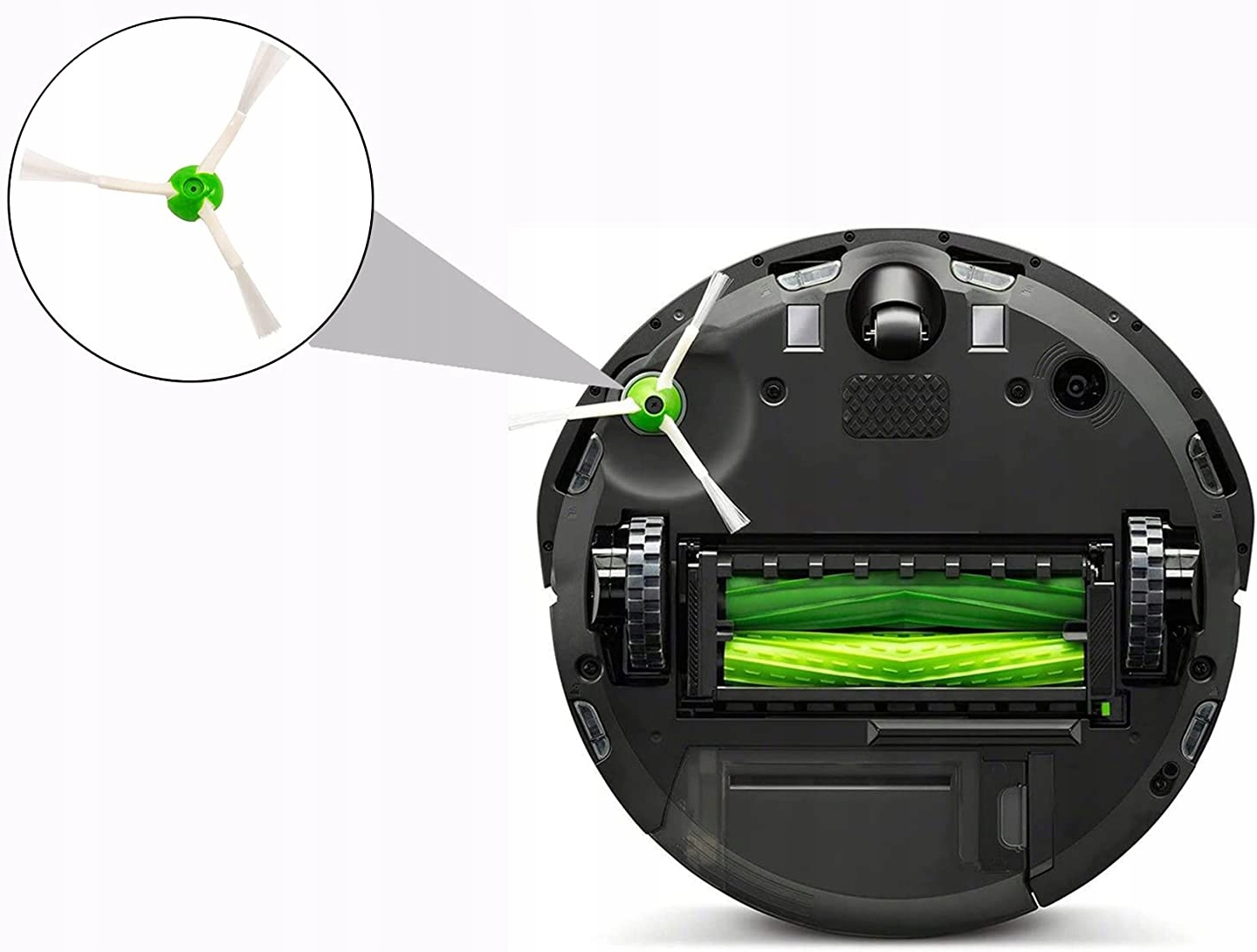 4x Szczotka boczna do iRobot Roomba i3 E5 E6 i7 j7 Kod producenta 4x Szczotka do Roomba i3 E5 E6 i7 Novaza Tech