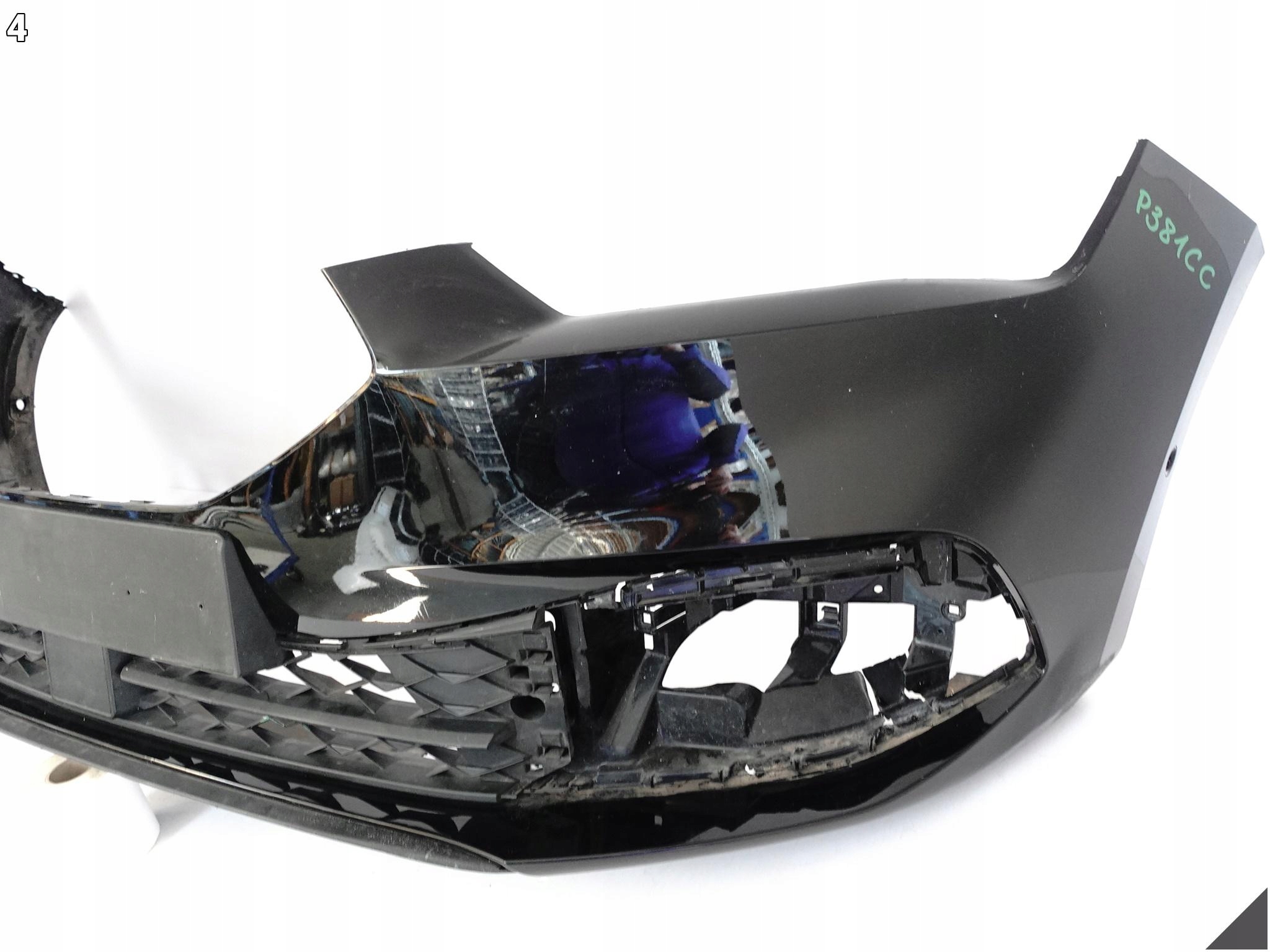SEAT LEON 4 IV 5FA 20- ZWYKLY bumper front (PDC APS+PLA) + grid +SPOILER