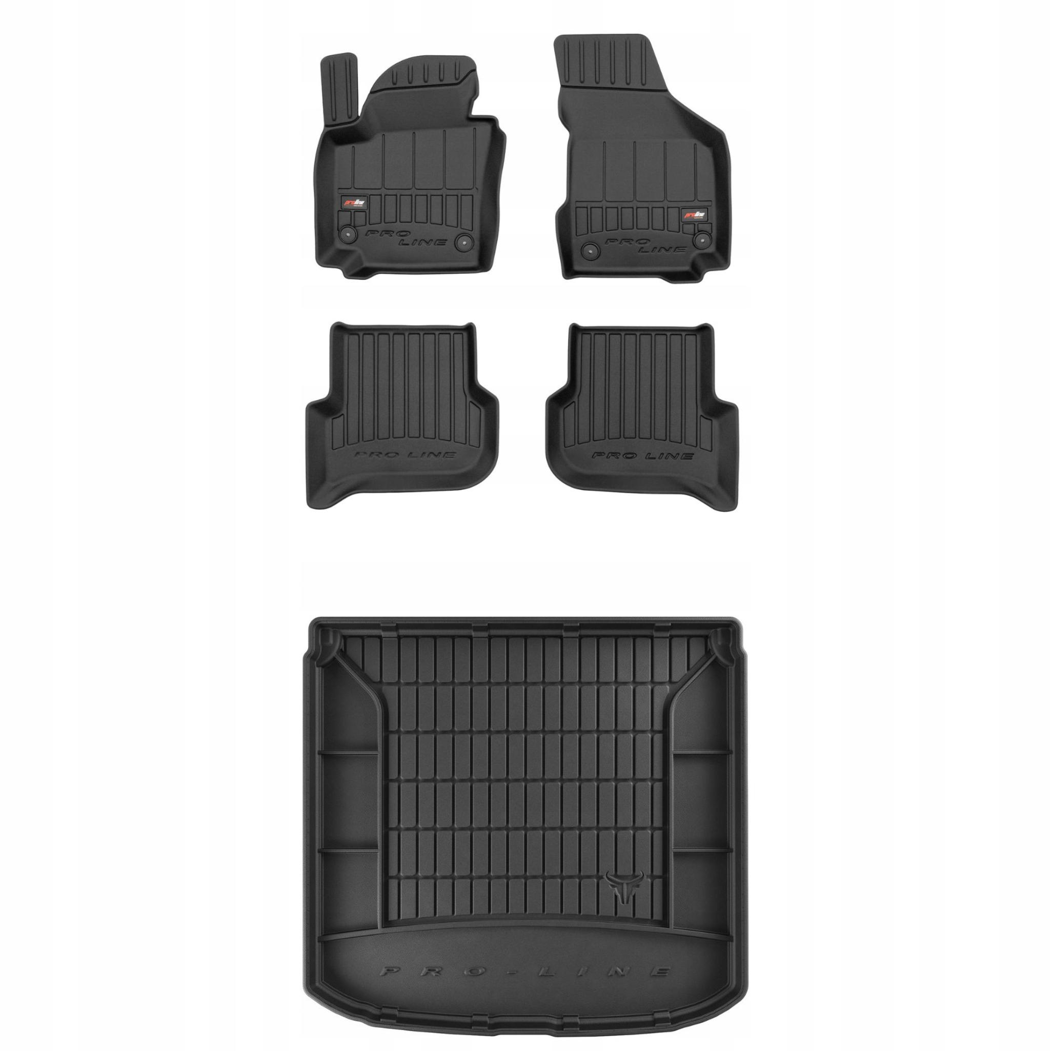 Sada gumových kobercov a rohoží pre Seat Altea XL