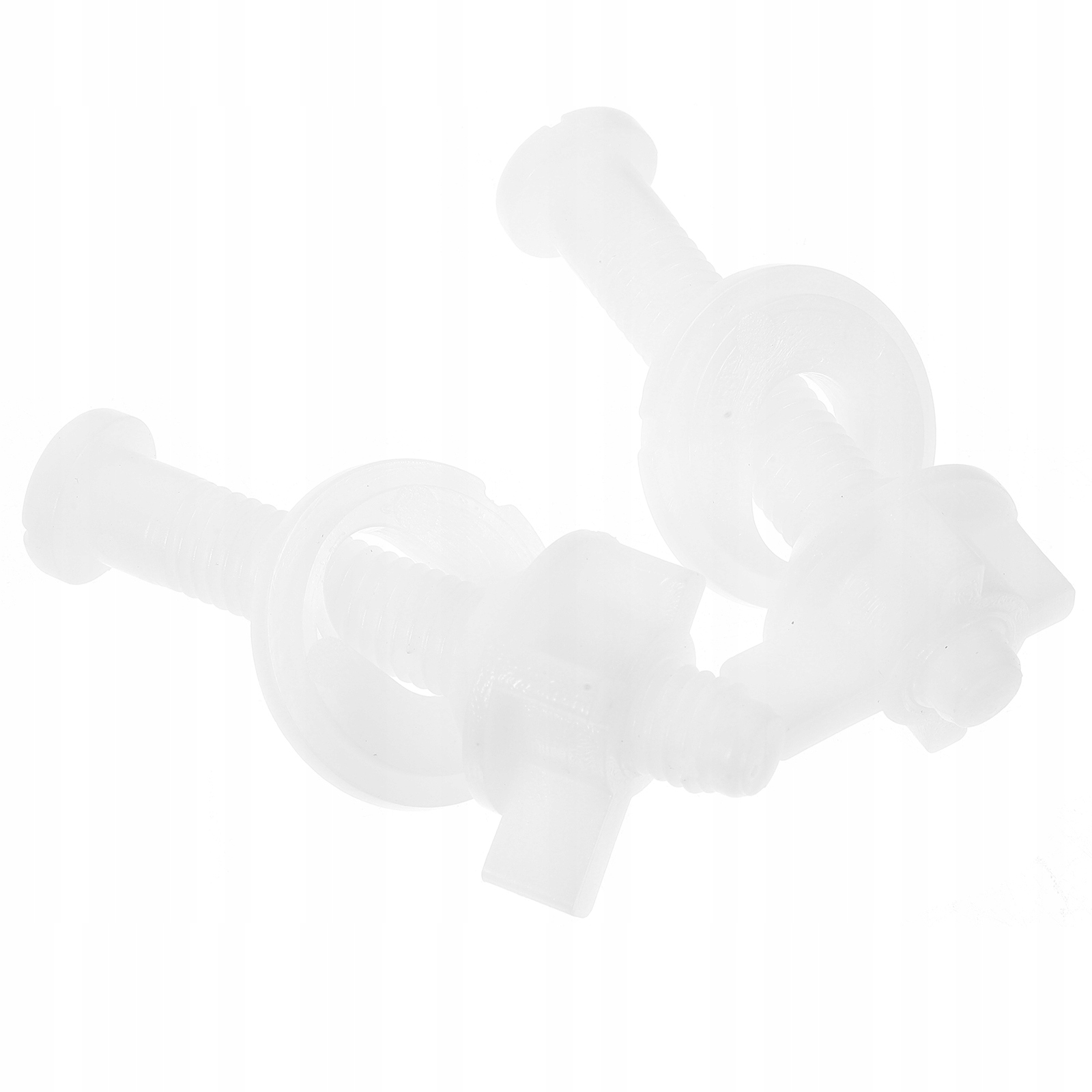 Akcesoria Zestawy śrub Białe Długość 6.8 mm