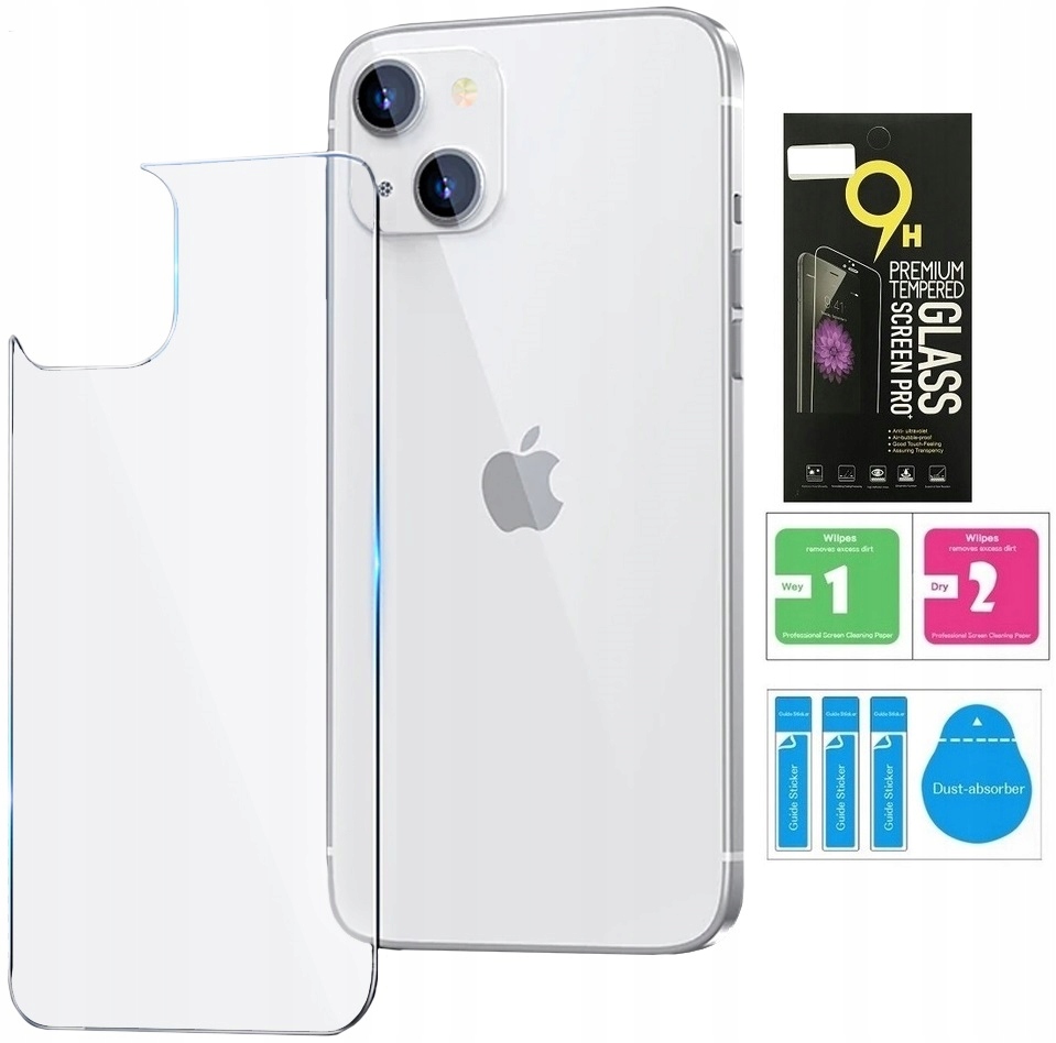 

Szkło Hartowane Na Tył Plecy Do iPHONE 13 Mini