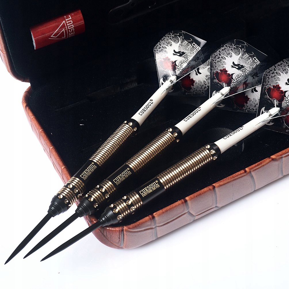 CUESOUL Dragon Deluxe Rzutki Stalowe 21g Messing Dla Profesjonalistów — miniatura 4