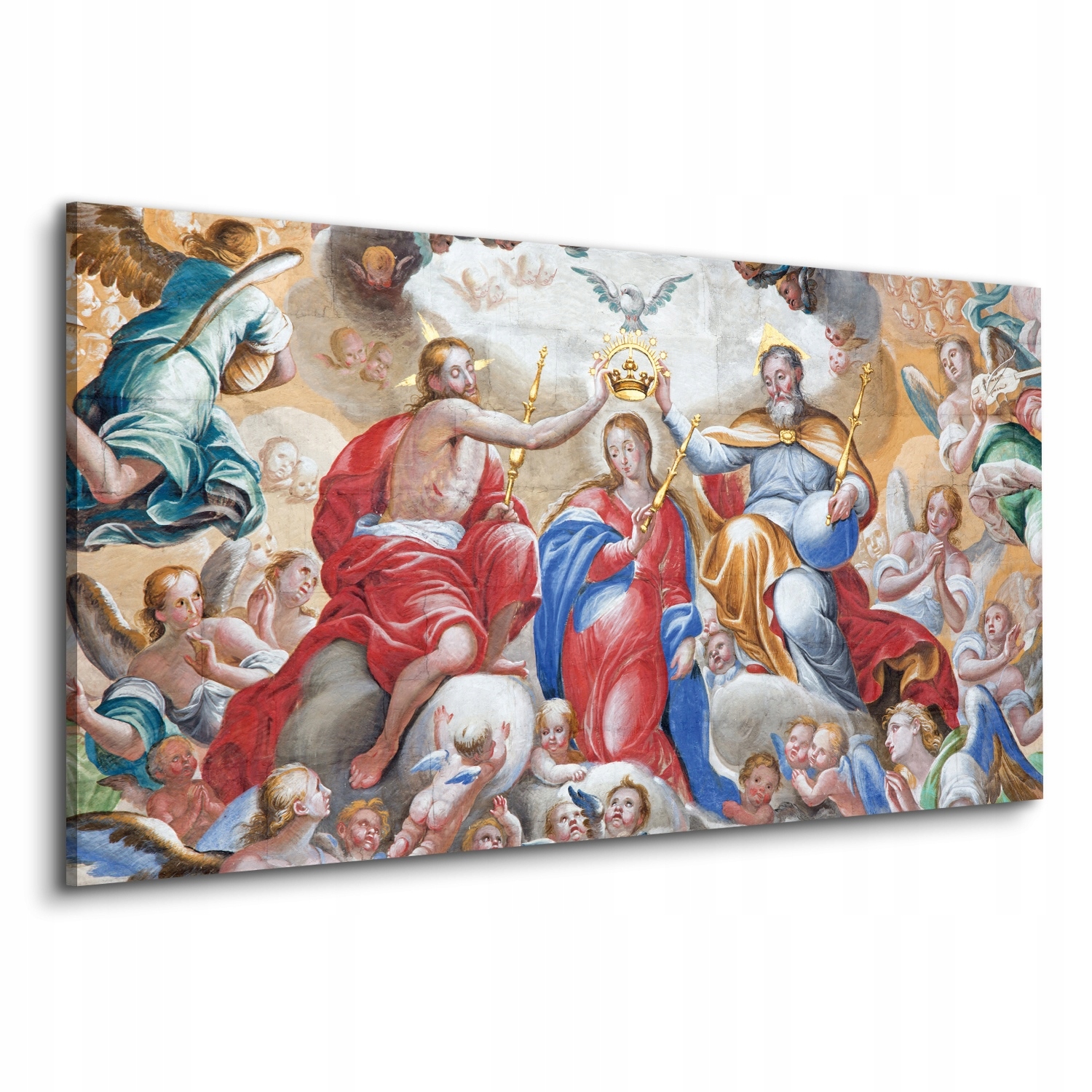 Fotoobraz na plátně Korunování Panny Marie 120x60