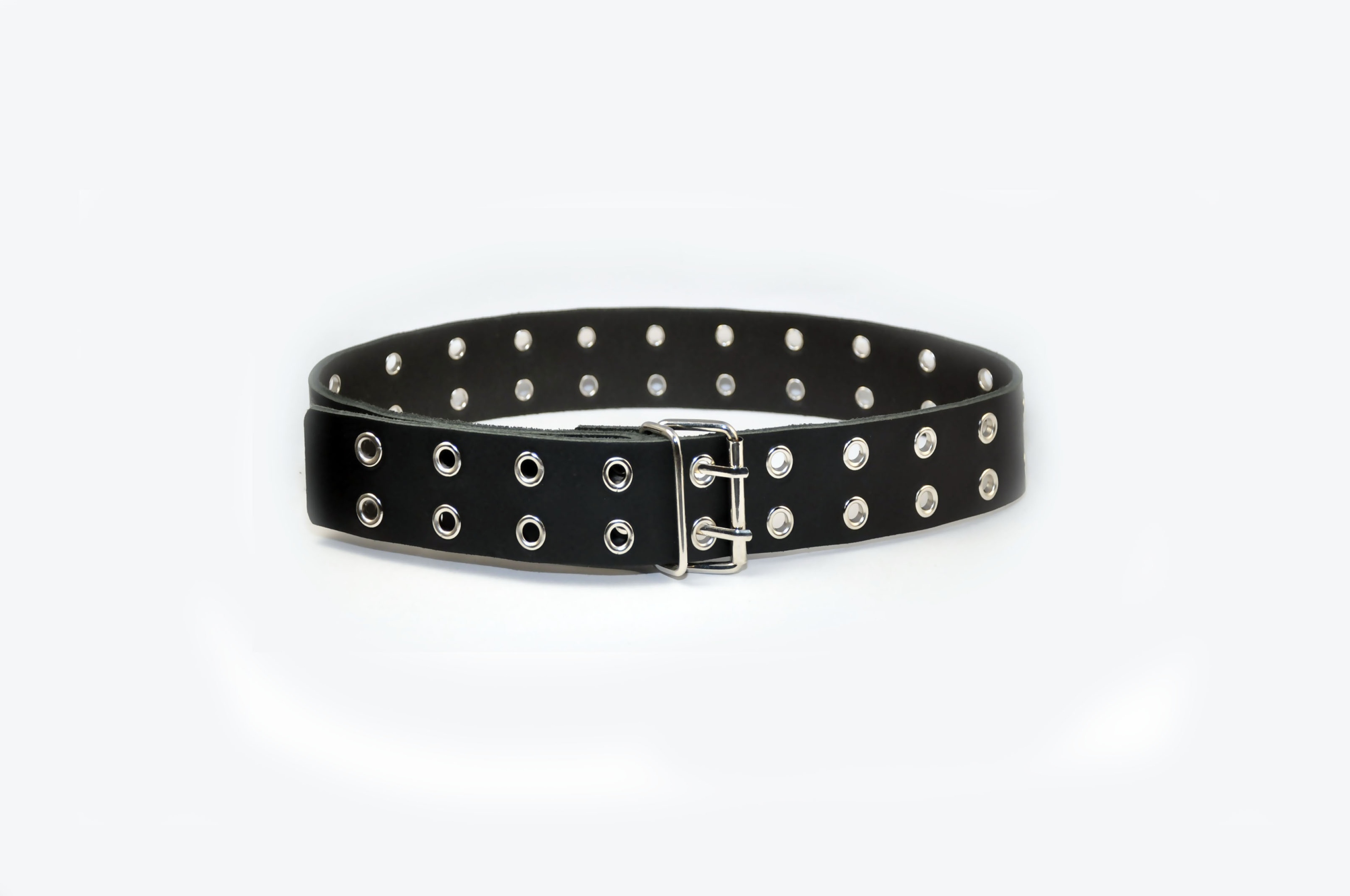 

Pasek Skórzany Oczka 2 rzędy skóra naturalna