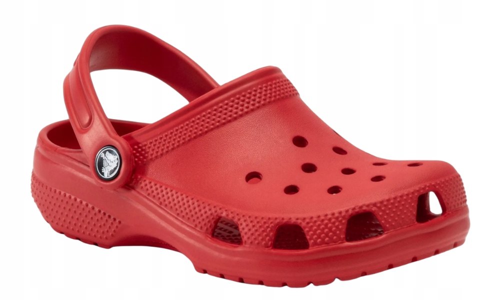 Crocs Klapki dziecięce Classic Clog czerwone 33-34