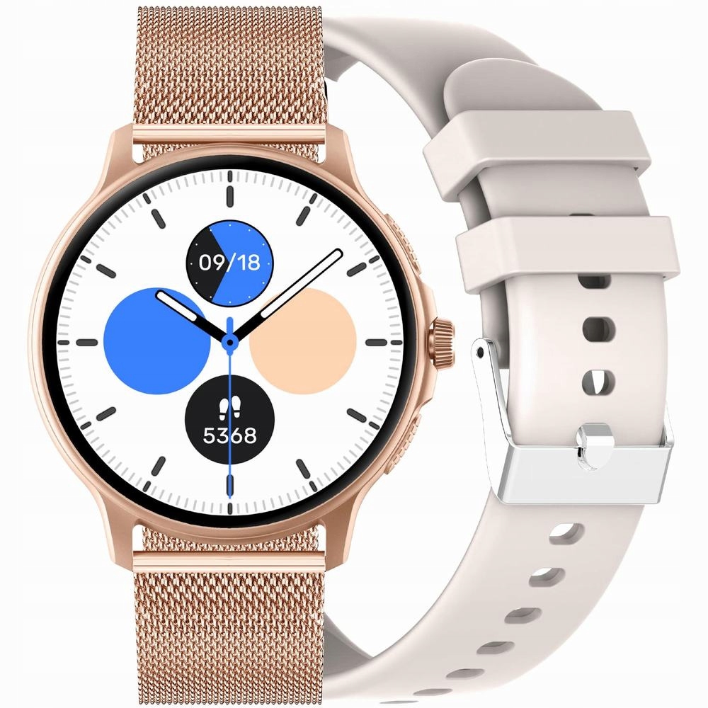Chytré Hodinky Unisex Gravity GT12-5 Bluetooth Hovory, Přídavný Pásek (sg03)