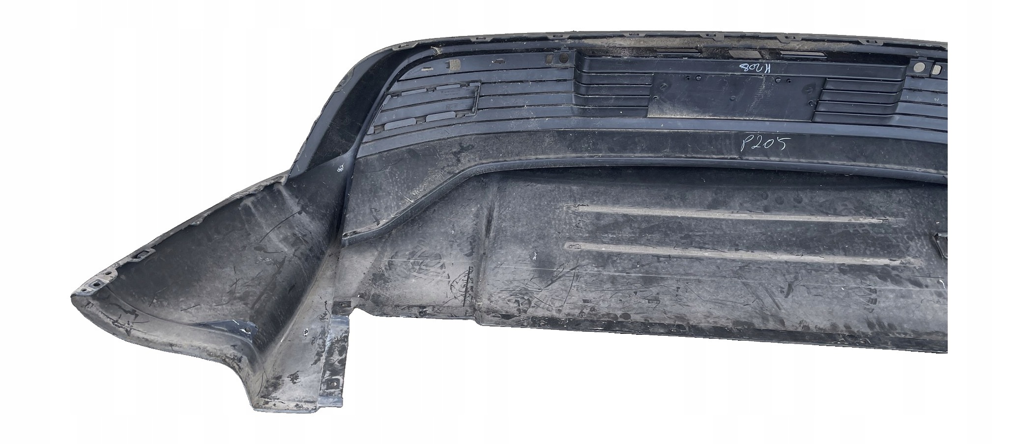 PORSCHE TAYCAN 9J1 2019- SPOILER accessories diffuser rear part 9J1807983F