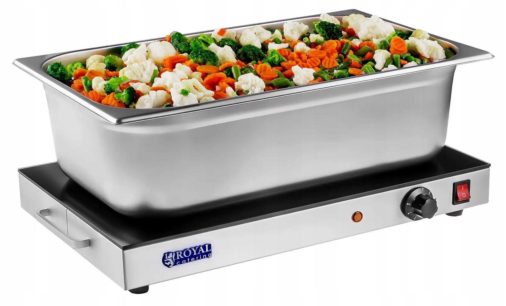 Płyta grzewcza szklana podgrzewacz 260W Royal Catering RCHP-500G 10010531