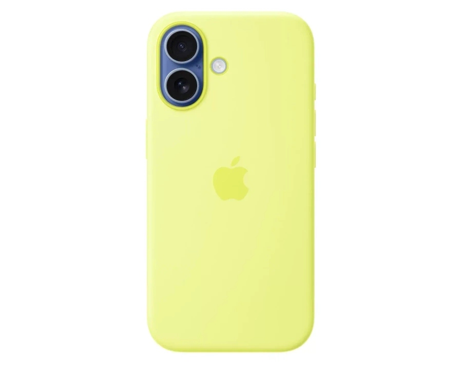 iPhone 17 Silicone Case with MagSafe Neonowy Żółty MGEV4ZM/A
