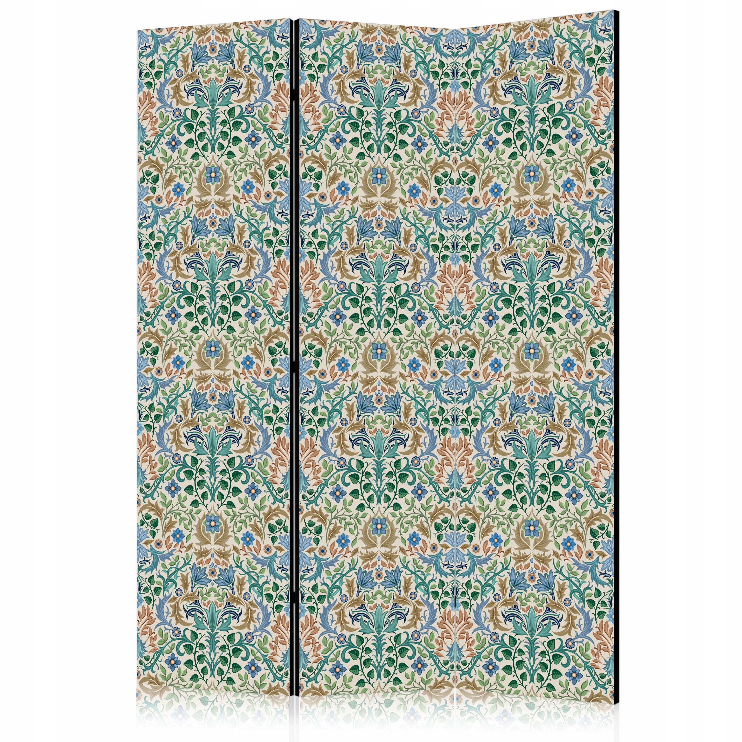 Paraván Jednostranný Pokojový 3-DÍLNÝ Ornamenty Styl Retro Vintage 135x172