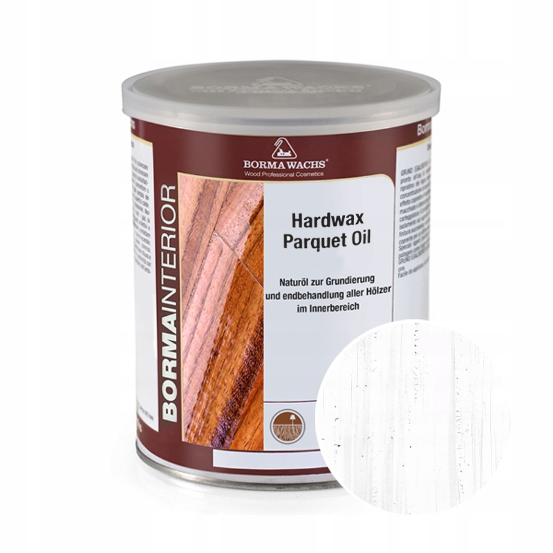 Tvrdý Vosk Olejový Borma Wachs Barva 50 Sněhová bílá 1L