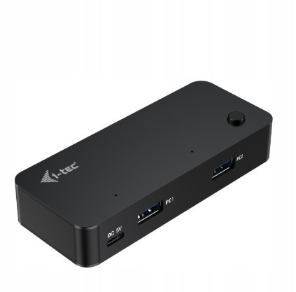 I-tec Univerzální Kvm Hub 2x Usb-c 2x Usb-a 3.0