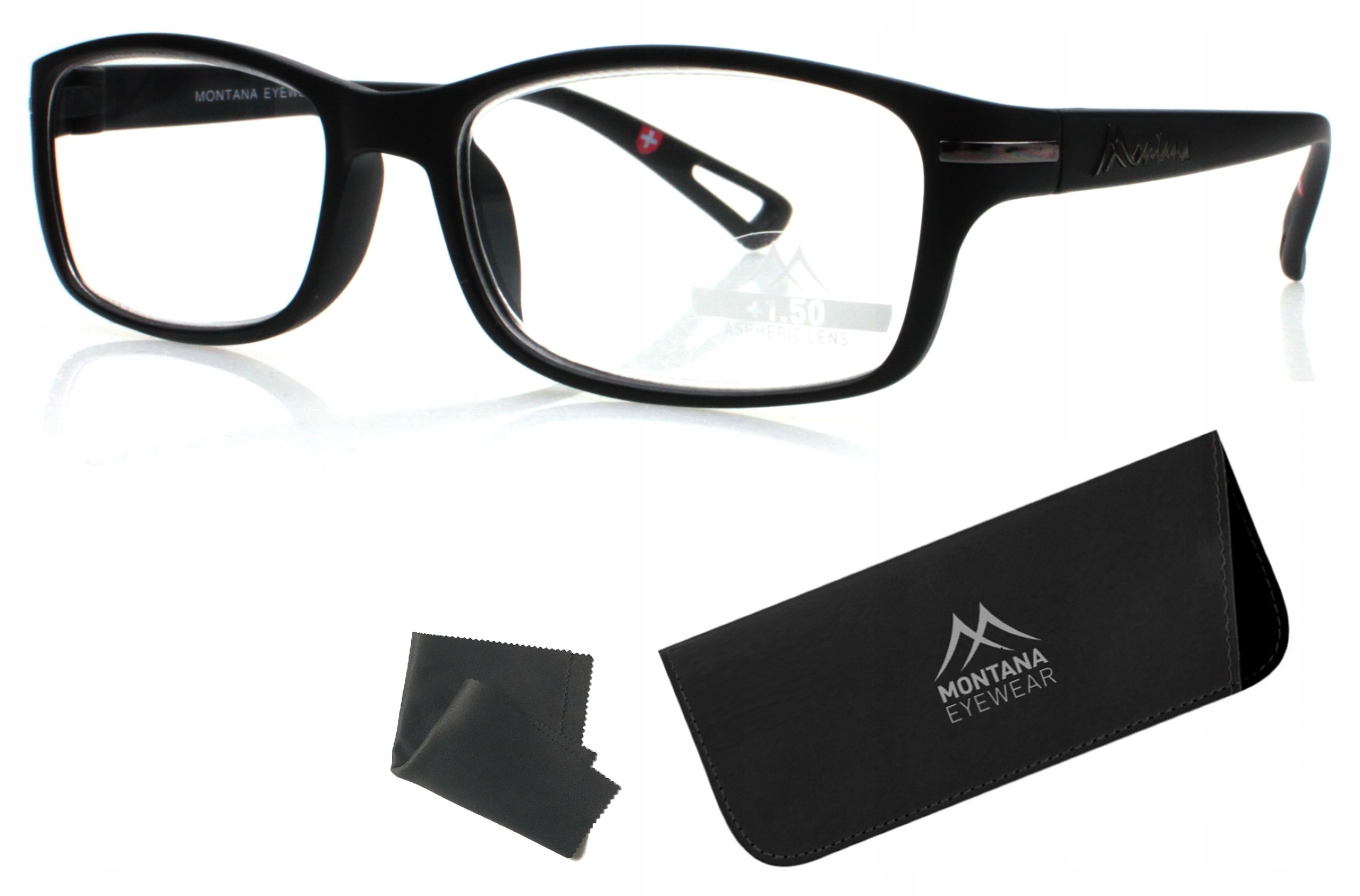 

Okulary do czytania korekcyjne plusy etui +2.00