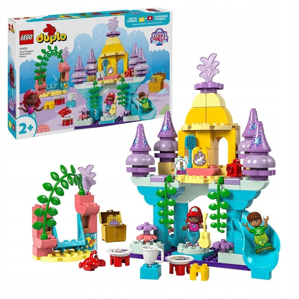 Lego(r) Duplo 10435 Kouzelný podmořský palác Arielky