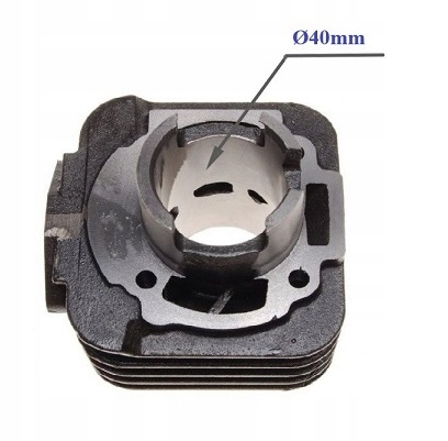 CYLINDER KOMPLETNY PIAGGIO ZIP GILERA 50 2T 40mm Producent Power Force